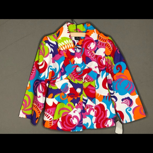Mack & Co Tropical Kids Jacket Size 6 - Picture 2 of 6